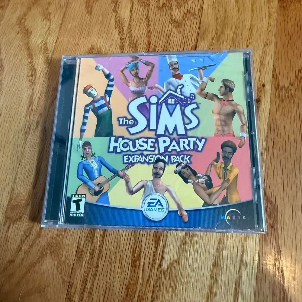 The Sims House Party Expansion Pack Maxis EA Games First Edition 2001